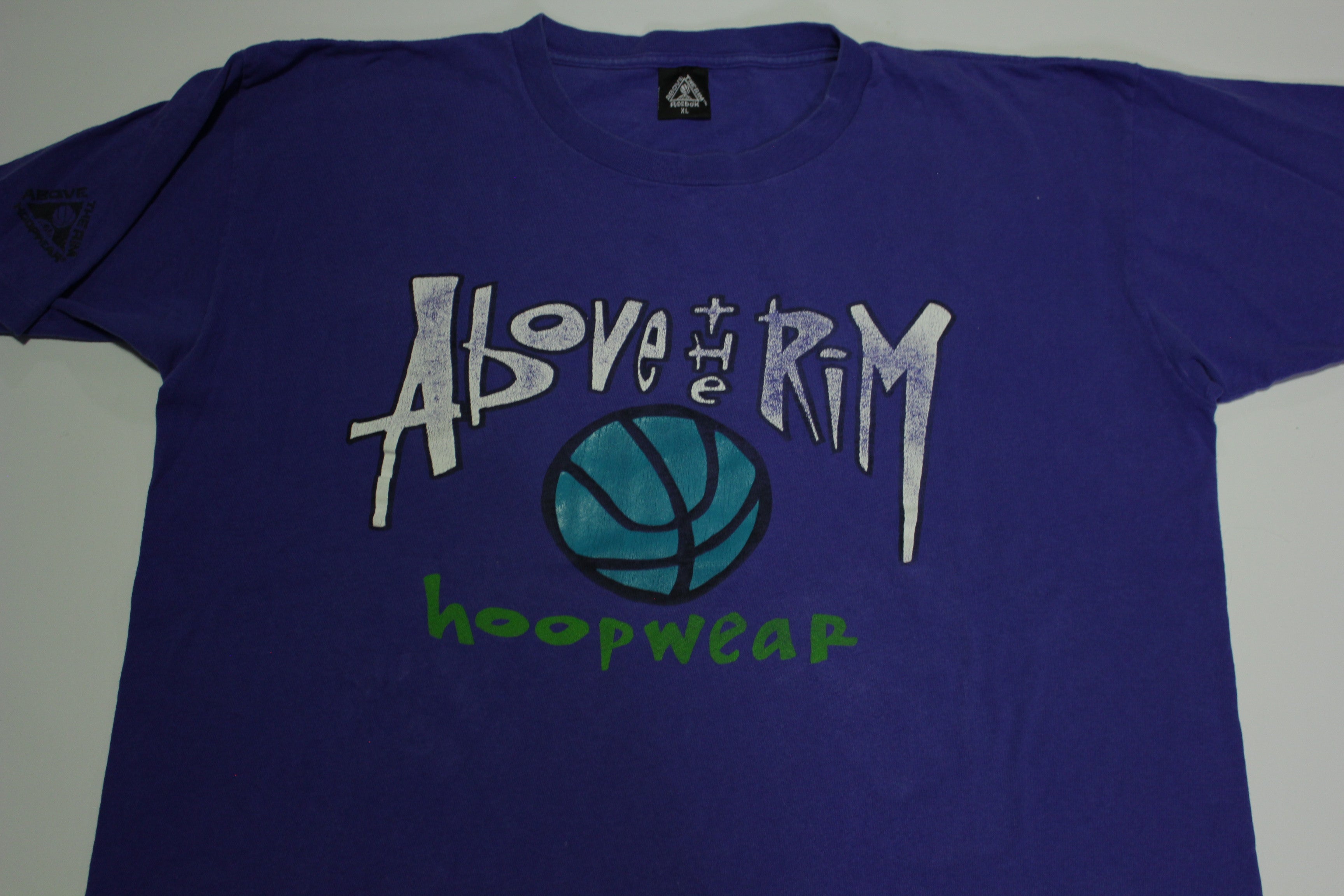 Above The Rim Reebok Made in USA Vintage 90's No Harm No Foul Hoopwear T-Shirt