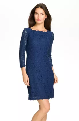 Adrianna Papell - Short Evening Lace Dress 61864780