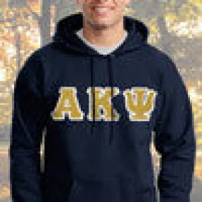 Alpha Kappa Psi Hanes 10oz. Hoodie - Hanes F170 - TWILL