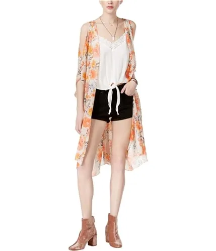 American Rag Womens Cold Shoulder Kimono Sweater