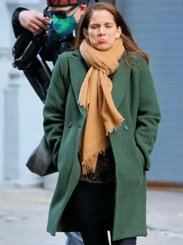 Anna Chlumsky Inventing Anna Green Trench Coat