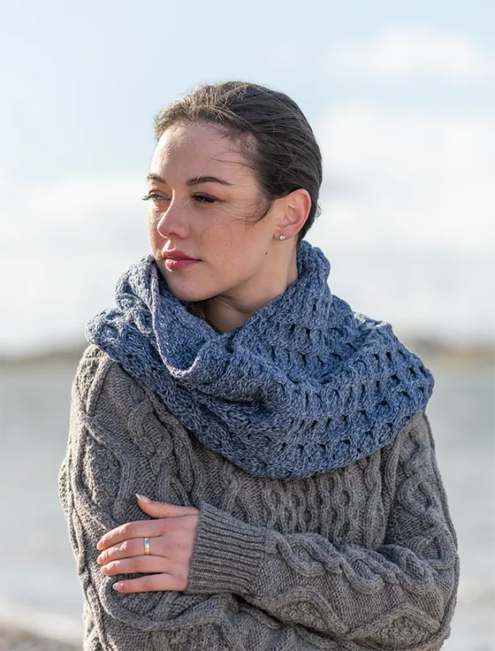 Aran Snood Scarf