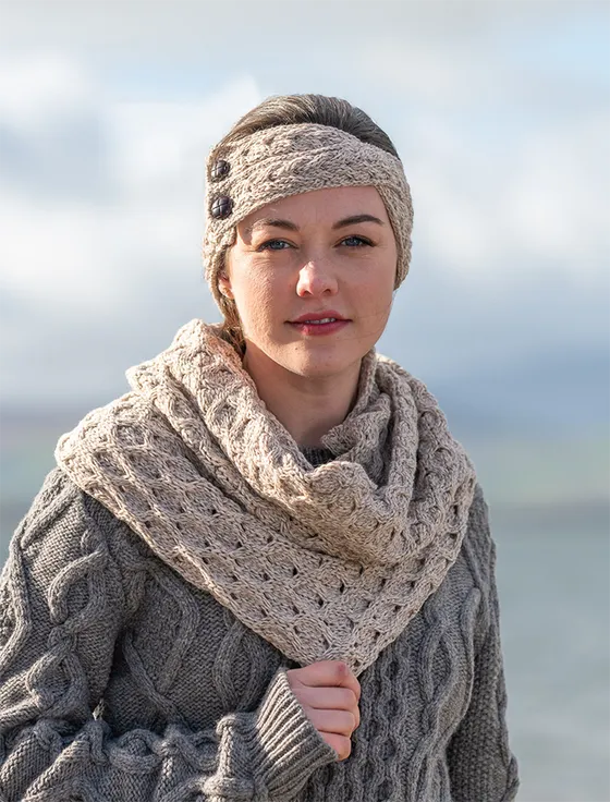 Aran Snood Scarf