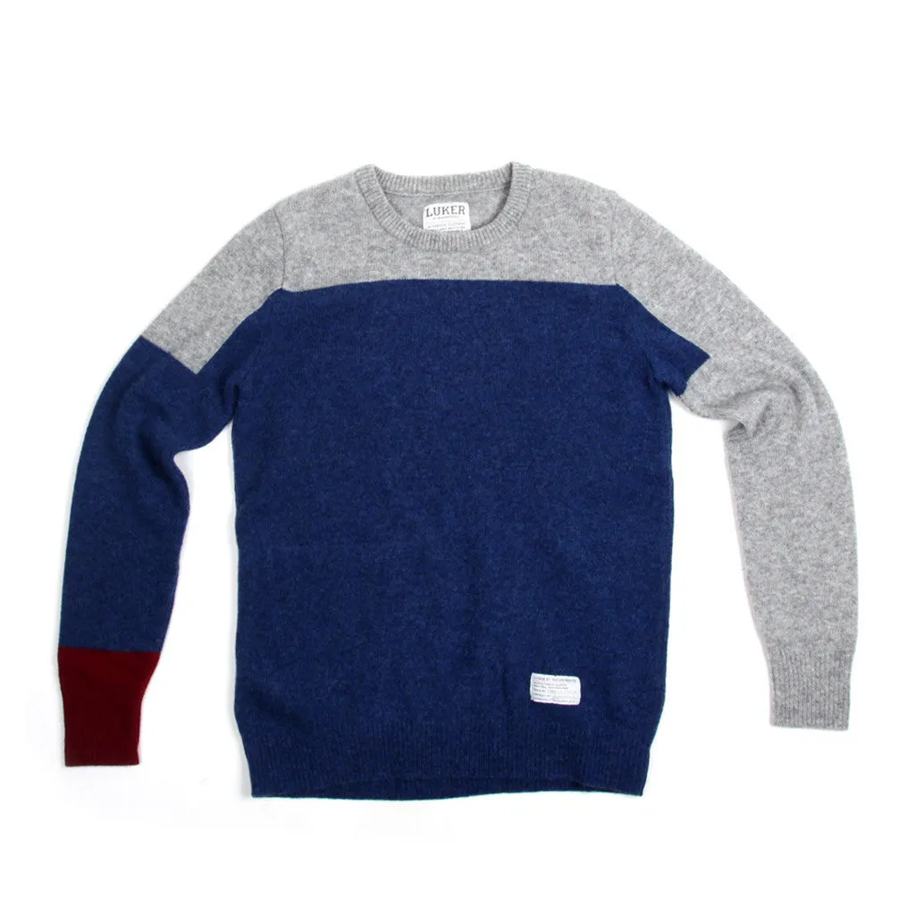 Asymmetrical Crewneck Sweater