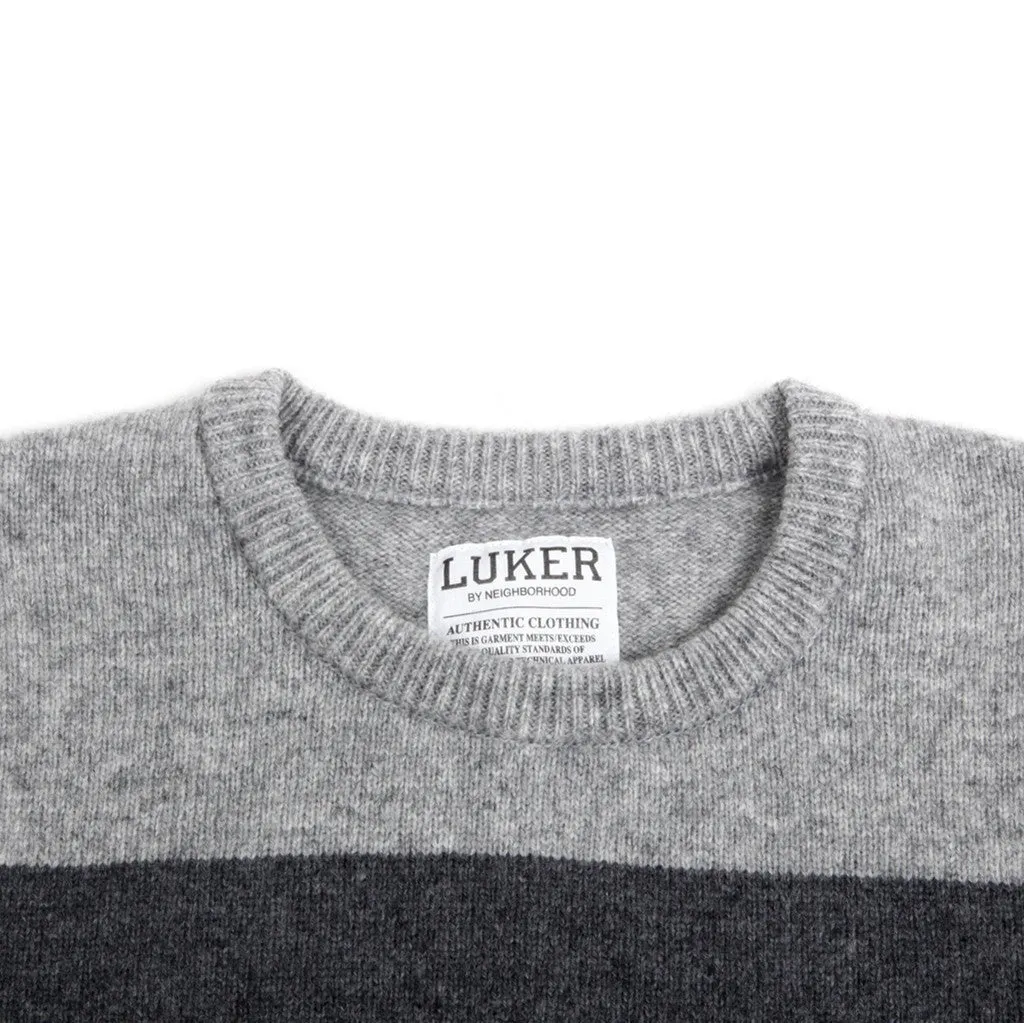 Asymmetrical Crewneck Sweater