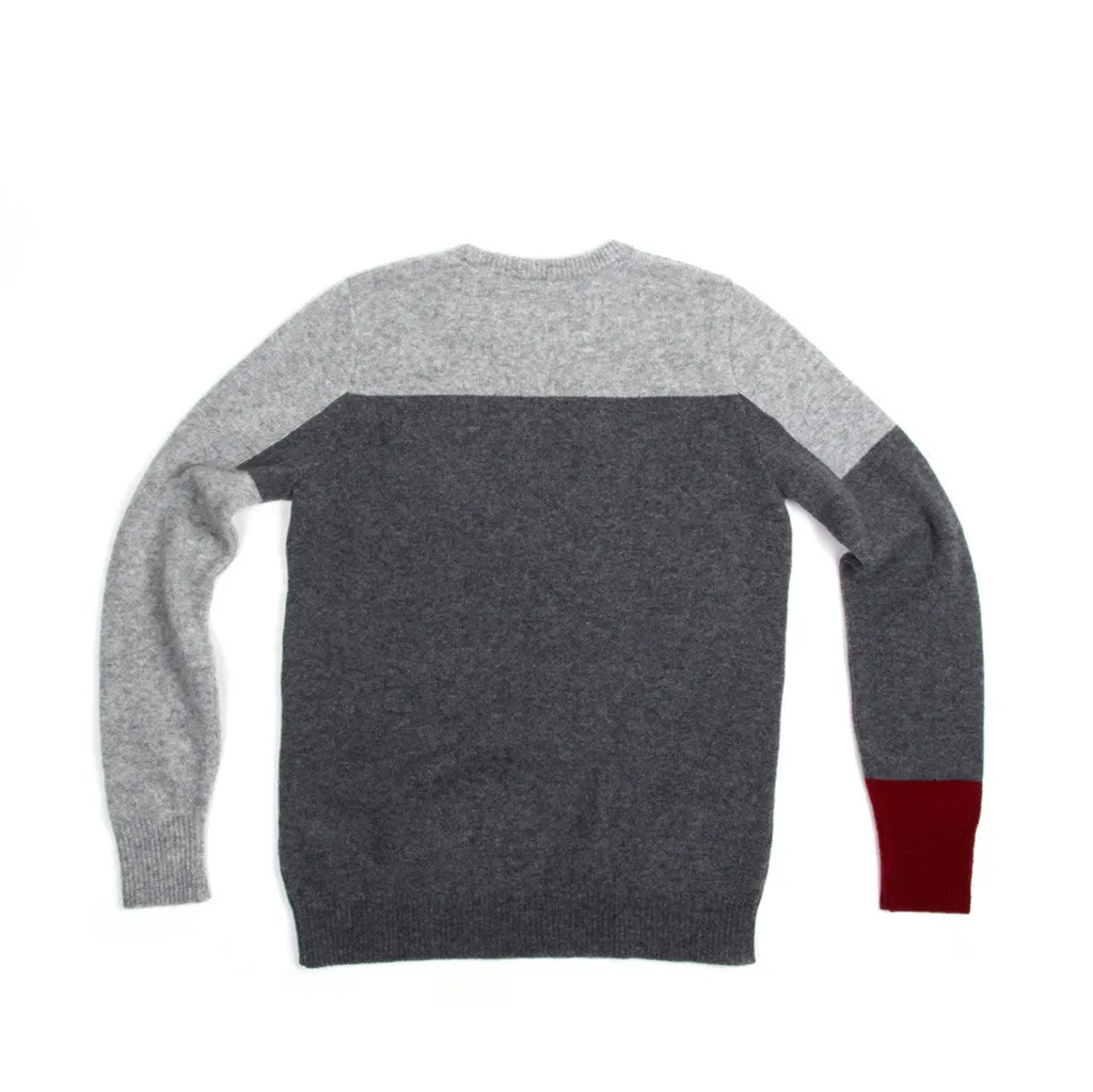 Asymmetrical Crewneck Sweater