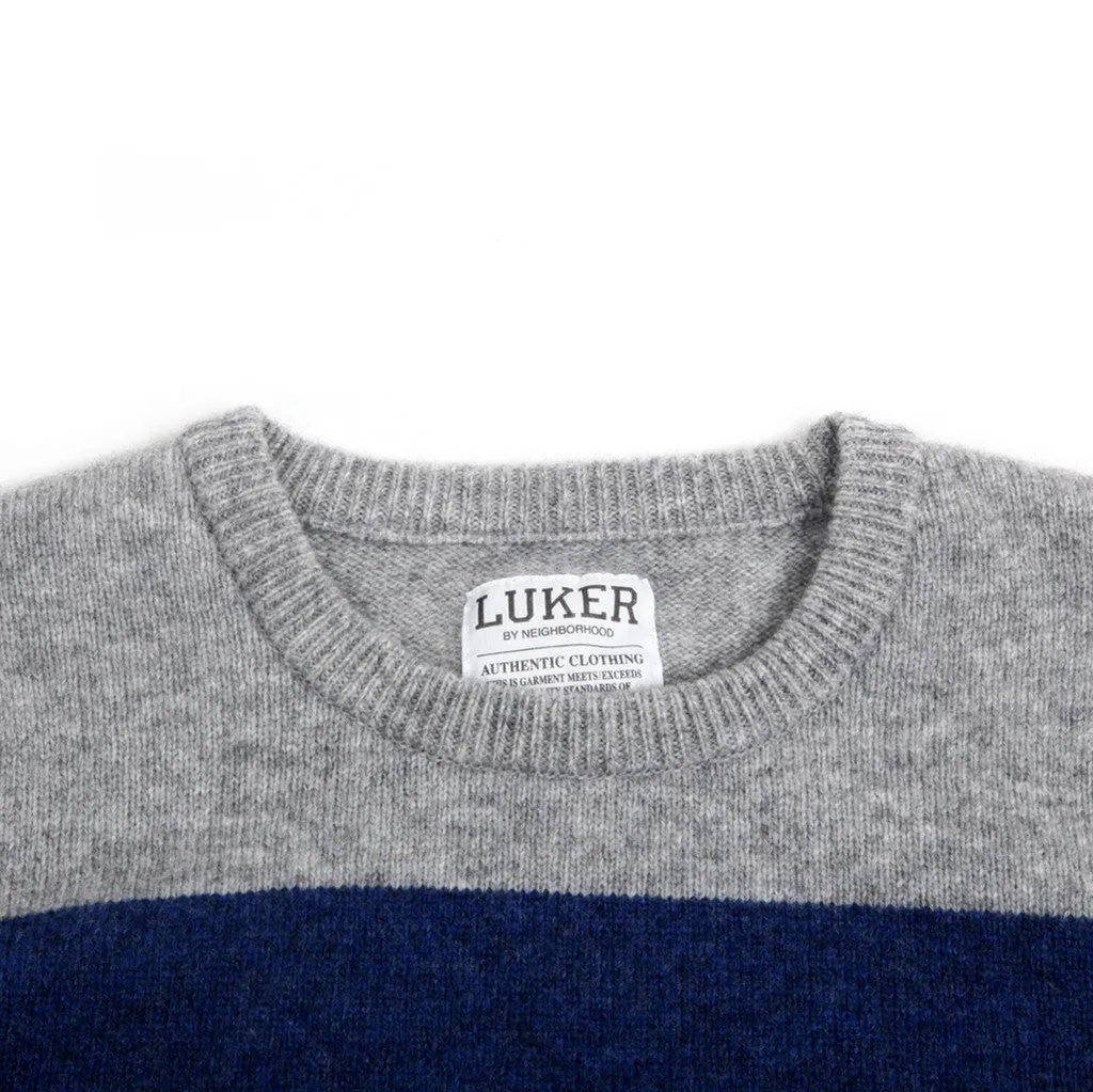 Asymmetrical Crewneck Sweater