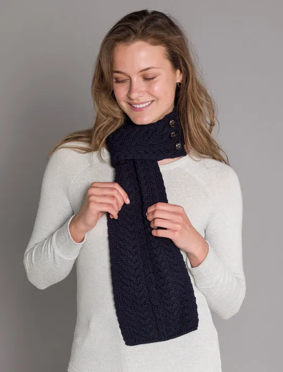 A‎ran Loop Scarf