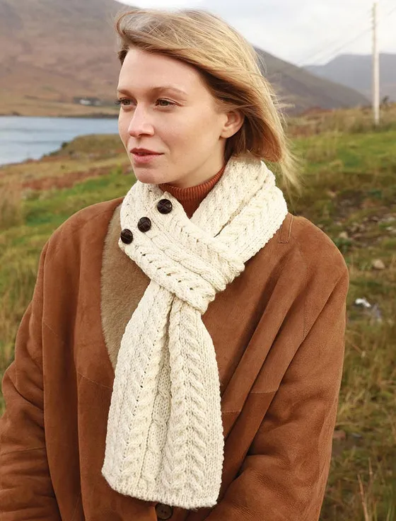 A‎ran Loop Scarf