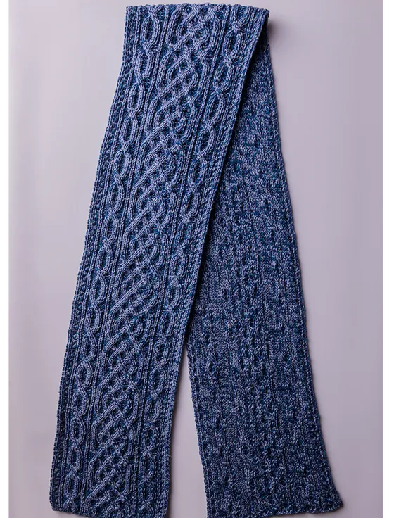 A‎ran P‎lated Scarf