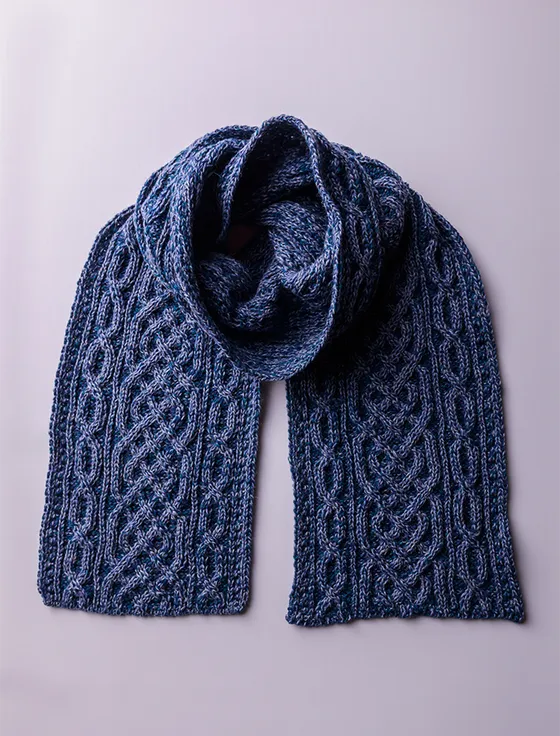 A‎ran P‎lated Scarf