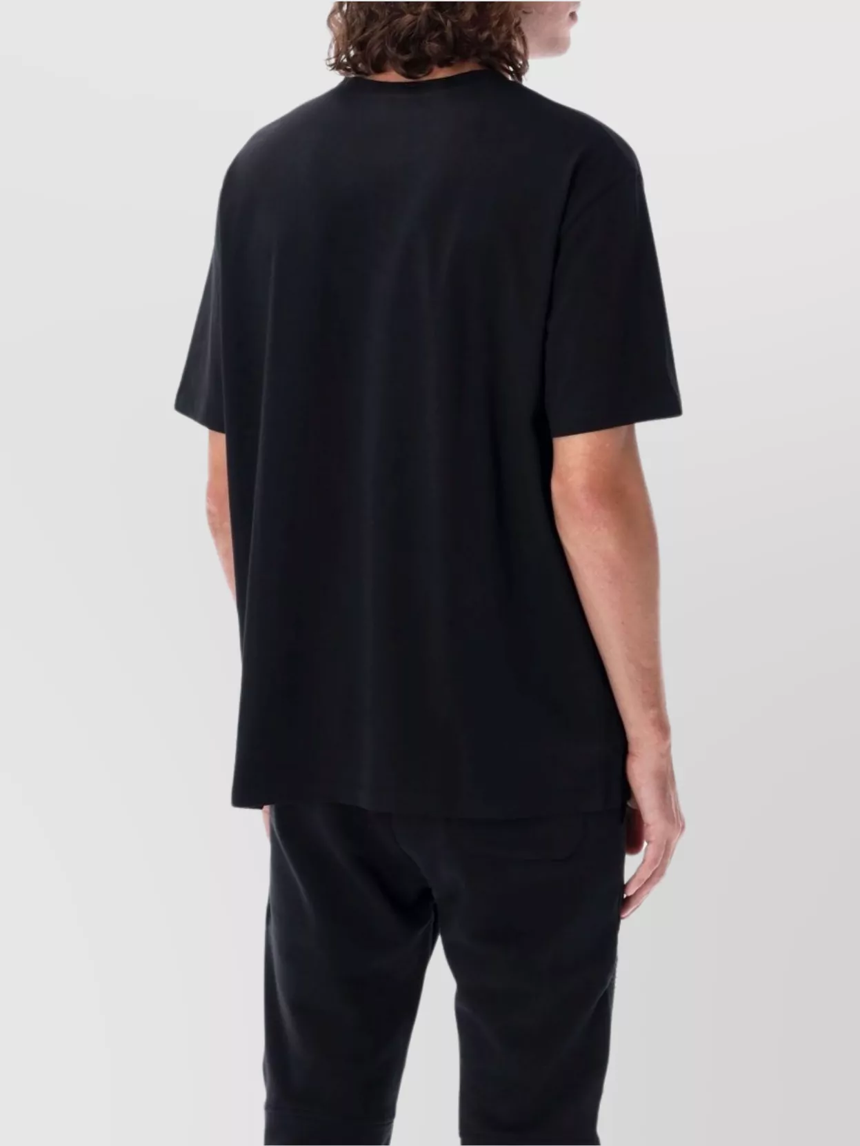 Balmain   Stitch collar crew neck t-shirt