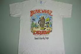 Bear Whiz Quick Draw Beer Vintage 1992 Funny Humor 90's Made in USA T-Shirt