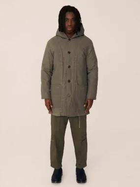 Beat Generation Coat - Olive/Ginger