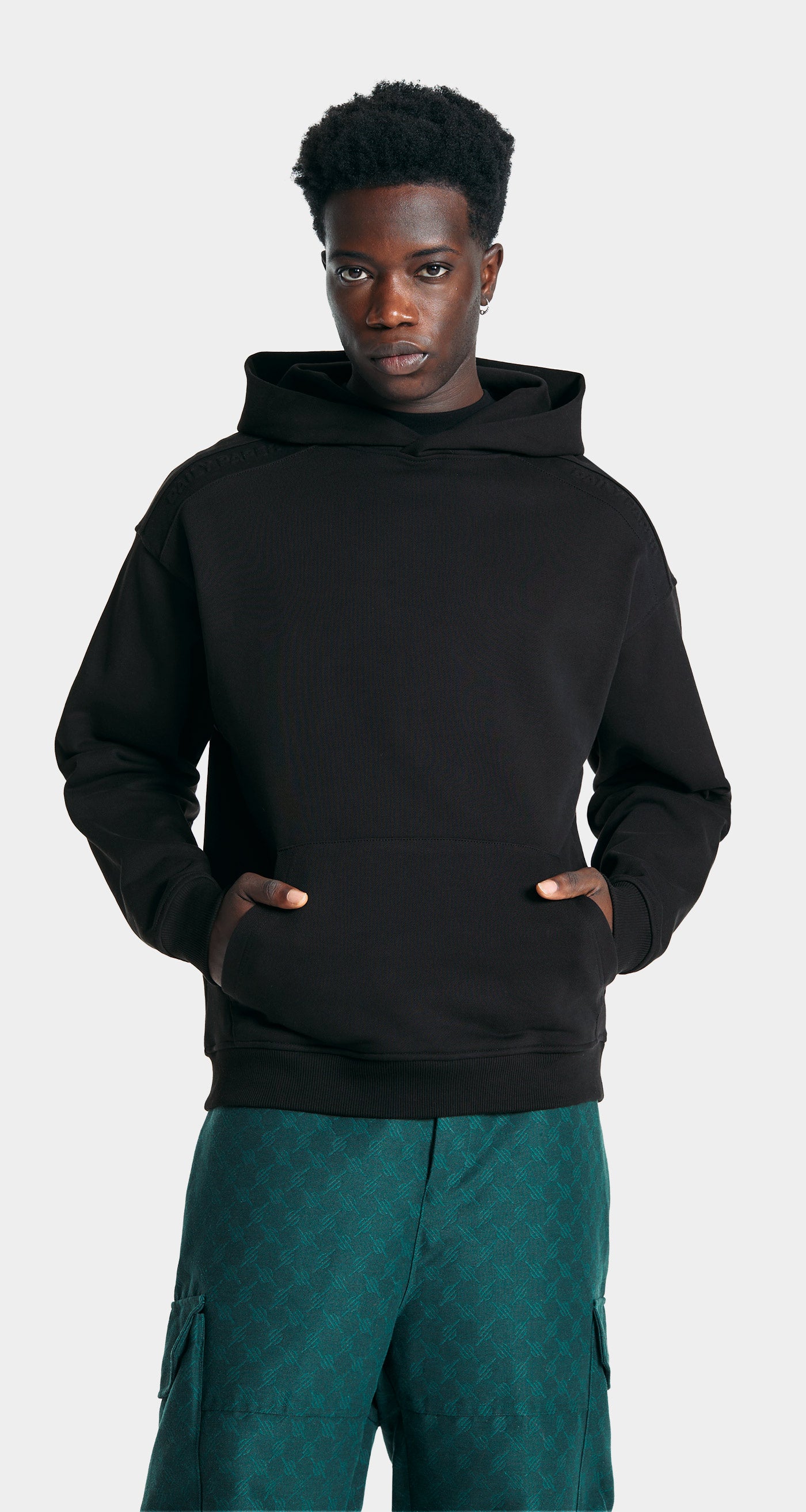 Black Juma Oversized Hoodie