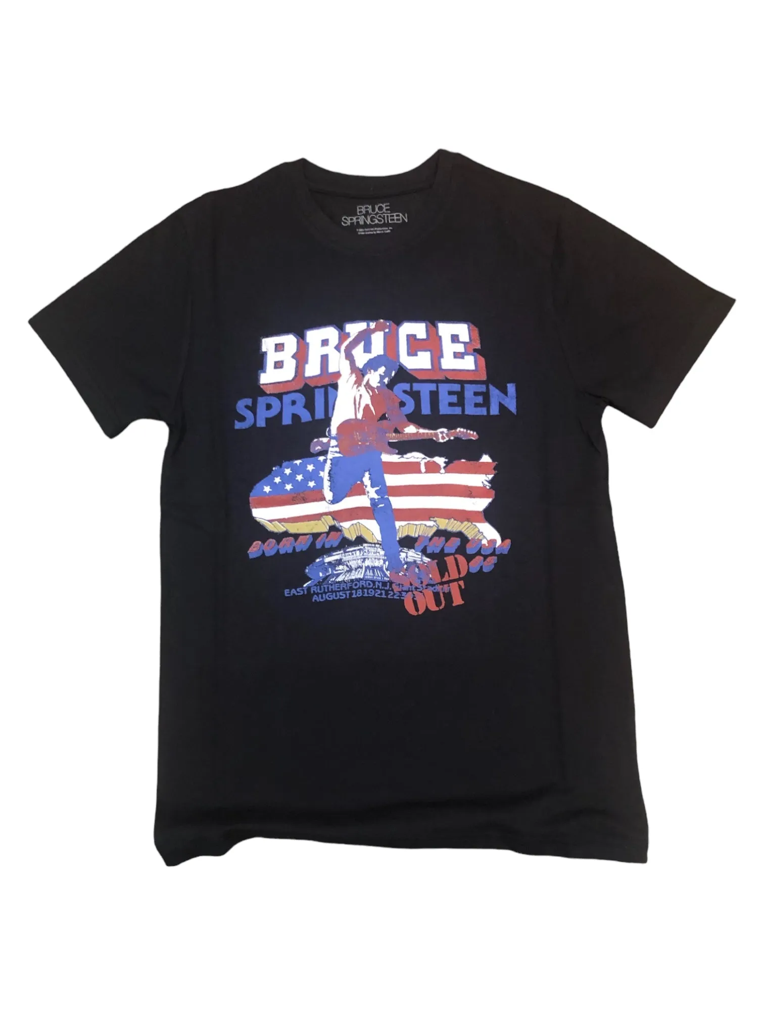 Bruce Springsteen Born In The USA Unisex Official T Shirt Various Sizes Back Printed