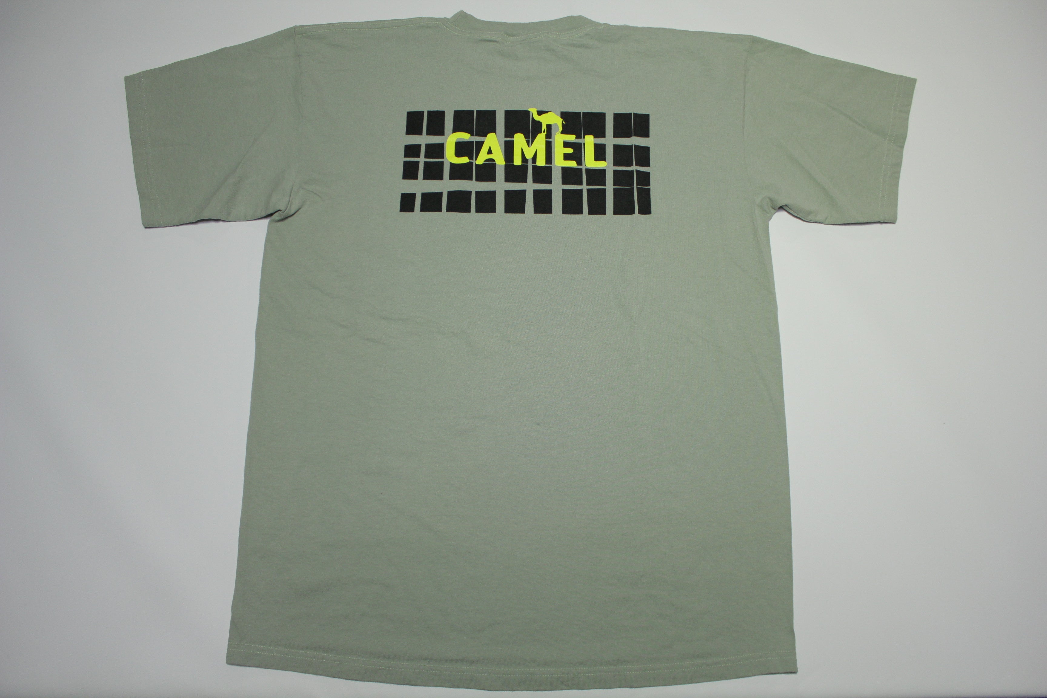 Camel Cigarettes Tobacco Vintage 90's American Born Made in USA Pocket T-Shirt