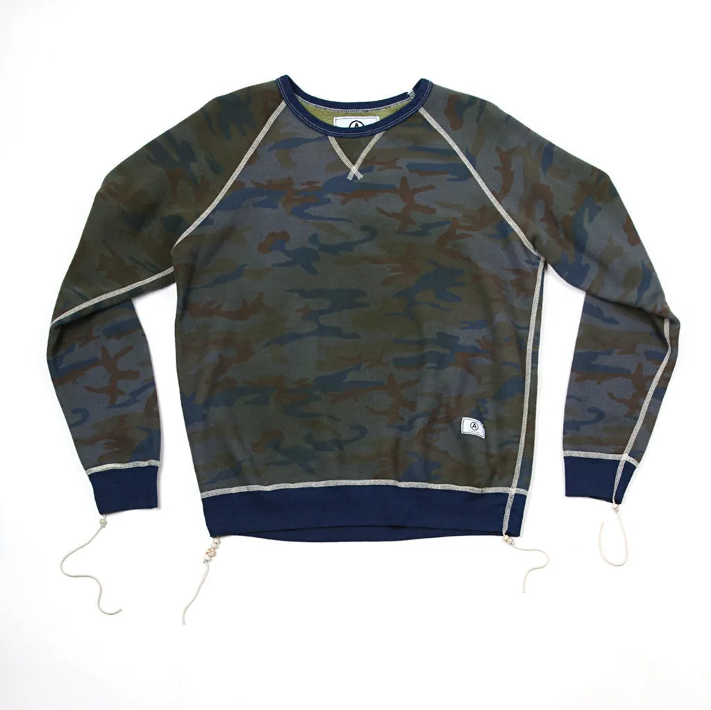 Camo Crew Neck Sweater