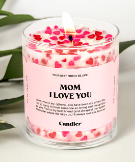 Candier Candle - Mom I Love You