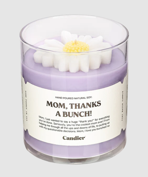 Candier Candle - Mom, Thanks A Bunch!