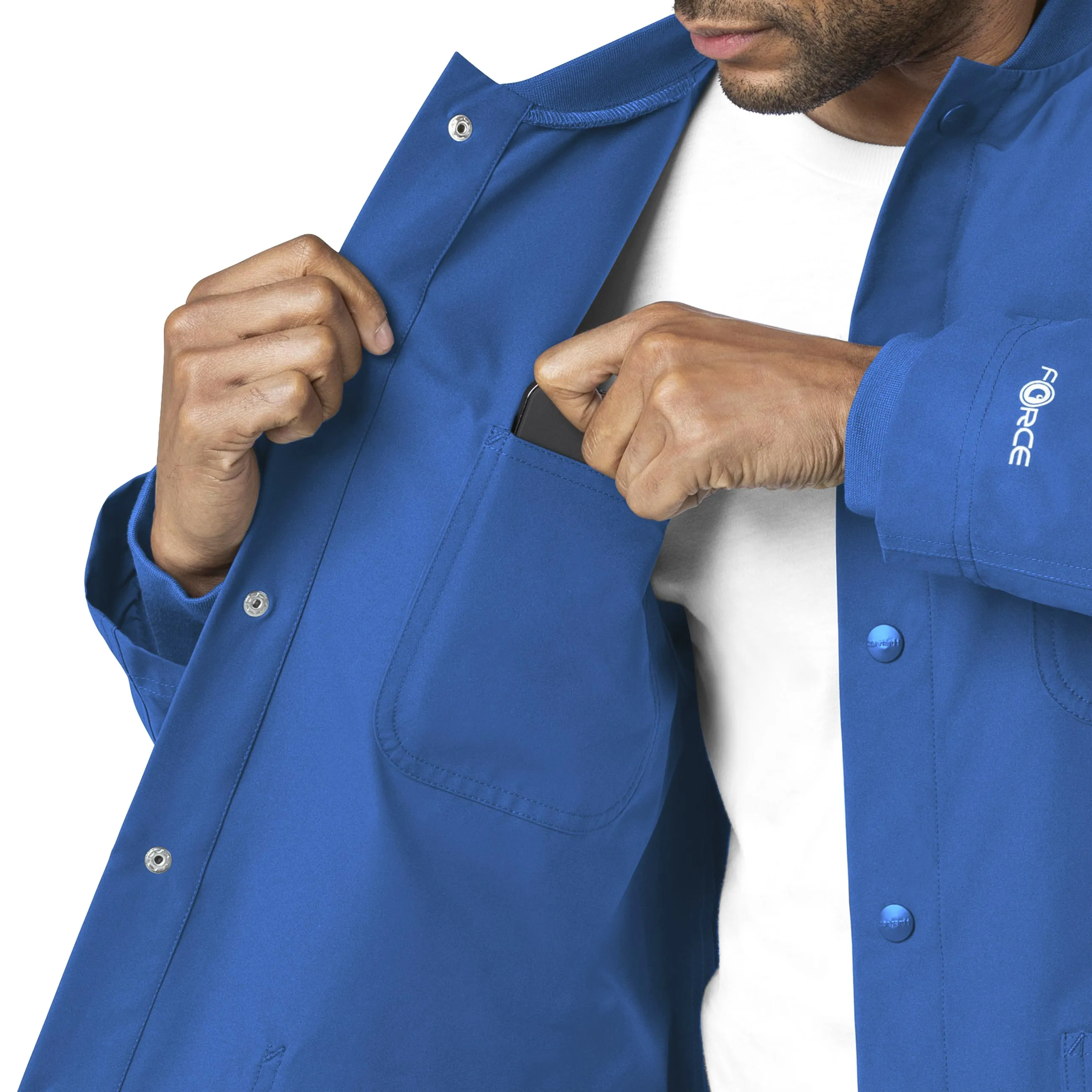 Carhartt Force Essentials Unisex Chore Coat - Royal