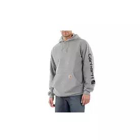 Carhartt Loose Fit Midweight Sleeve Graphic Sweatshirt Heather Gray Black