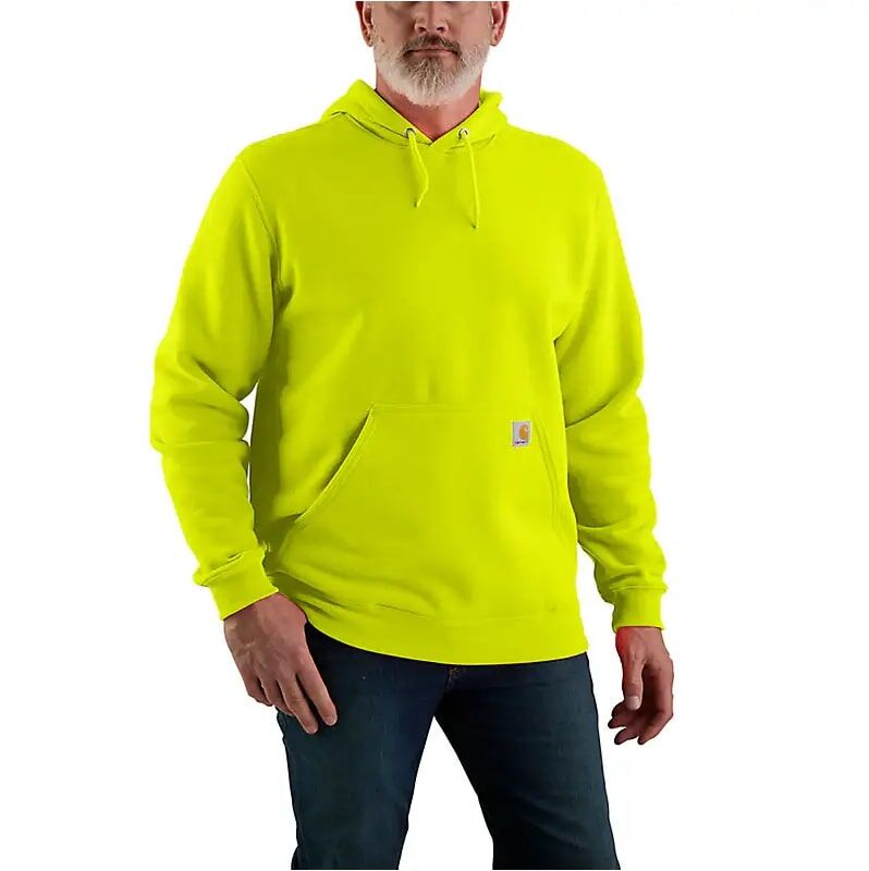 Carhartt Men's Loose Fit Midweight Hoodie in Lime