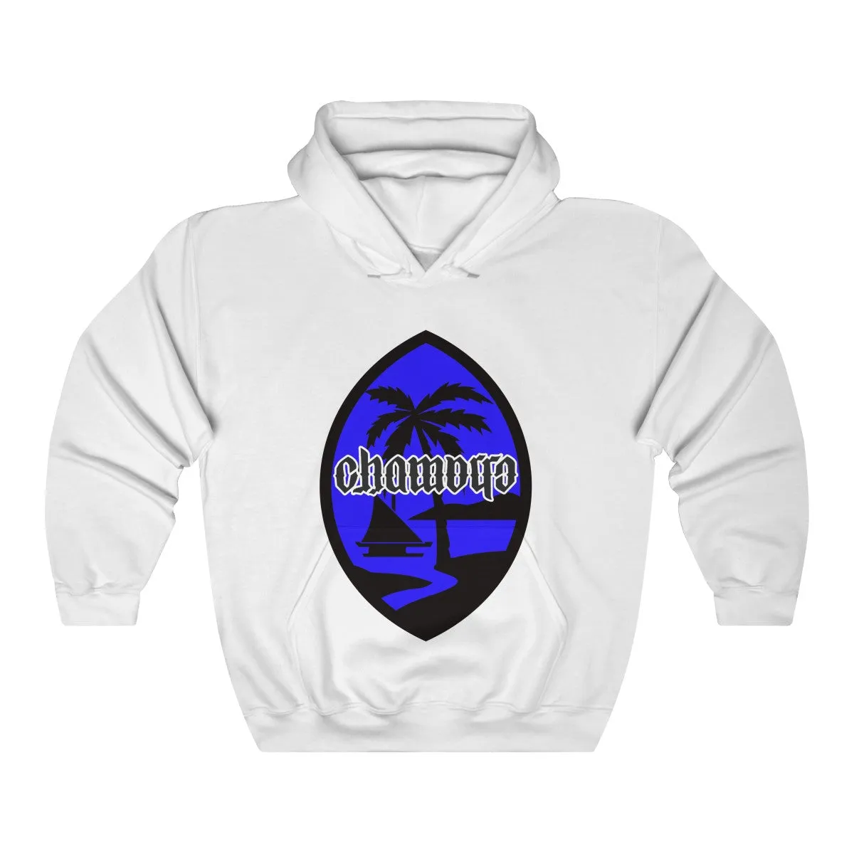 Chamorro 2020 Blue Unisex Heavy Blend Hooded Sweatshirt