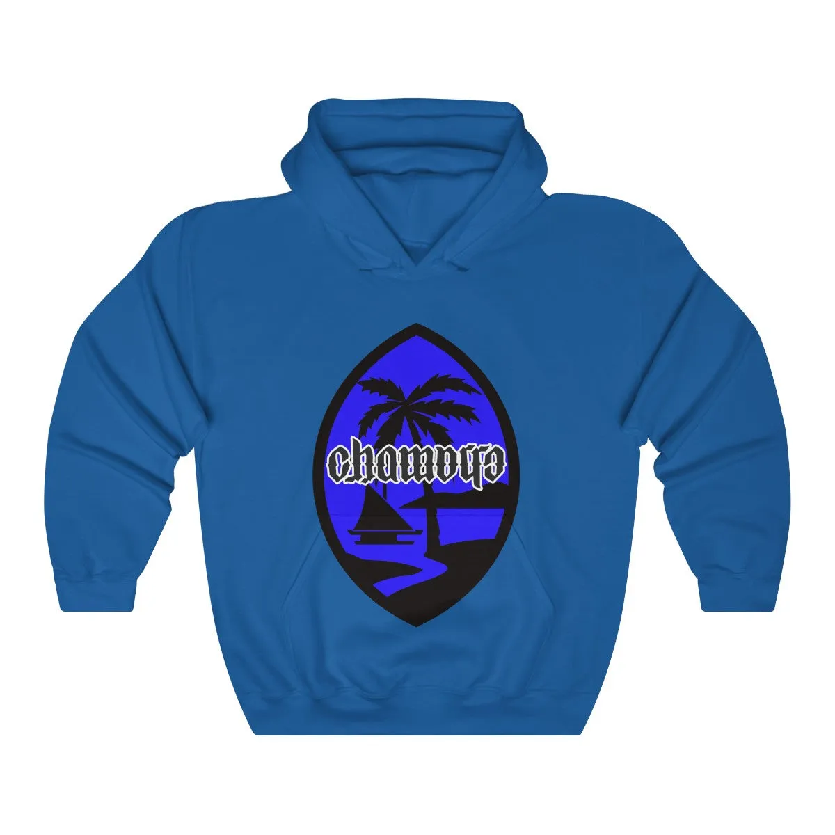 Chamorro 2020 Blue Unisex Heavy Blend Hooded Sweatshirt