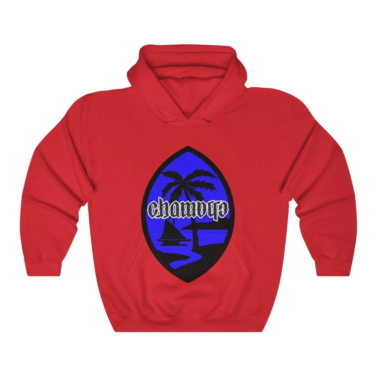 Chamorro 2020 Blue Unisex Heavy Blend Hooded Sweatshirt