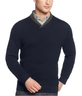 Club Room Mens Merino Double Shawl Sweater