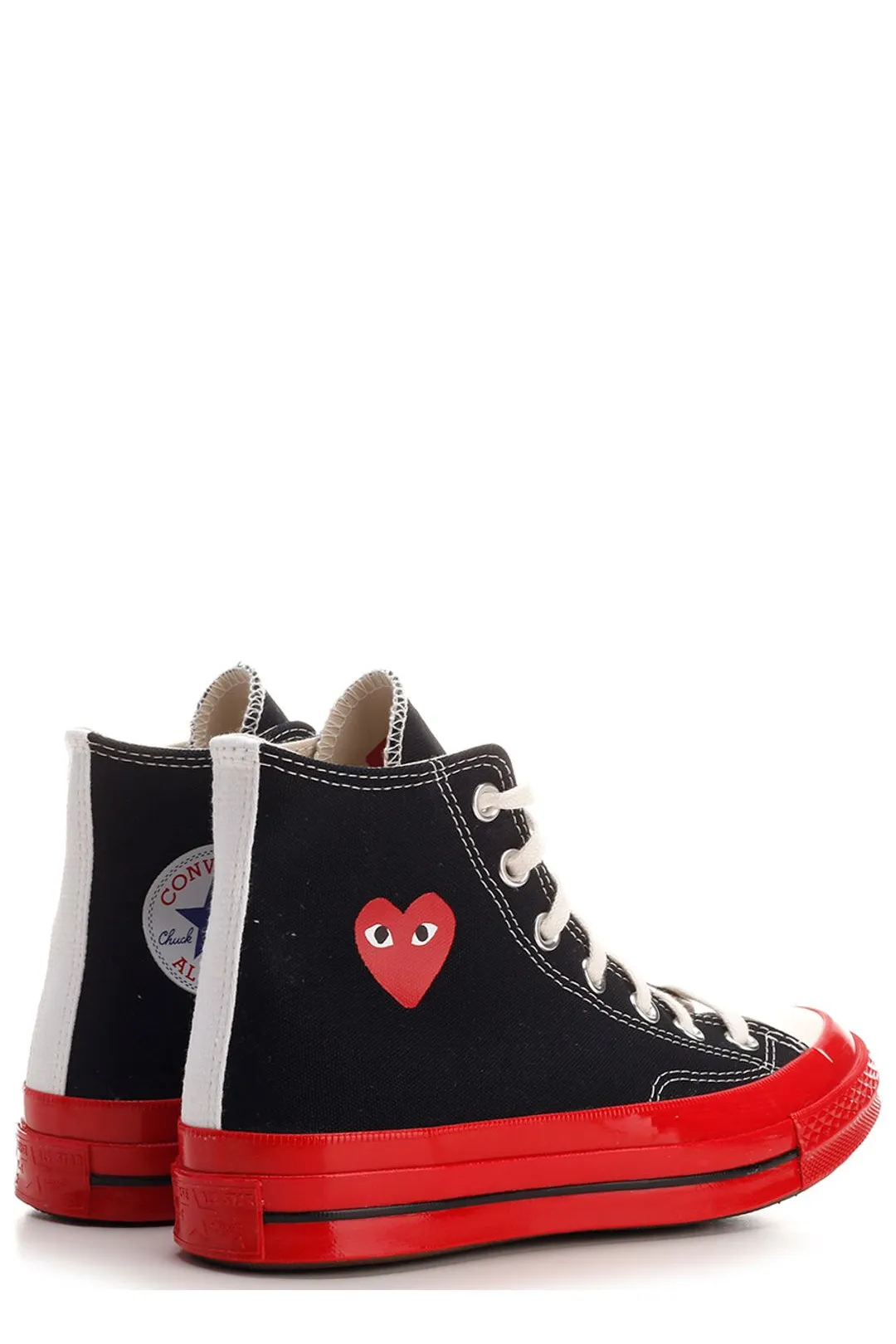 Comme Des Garons Play X Converse Chuck 70 High-Top Sneakers