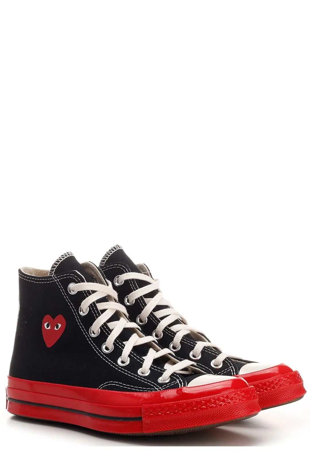 Comme Des Garons Play X Converse Chuck 70 High-Top Sneakers