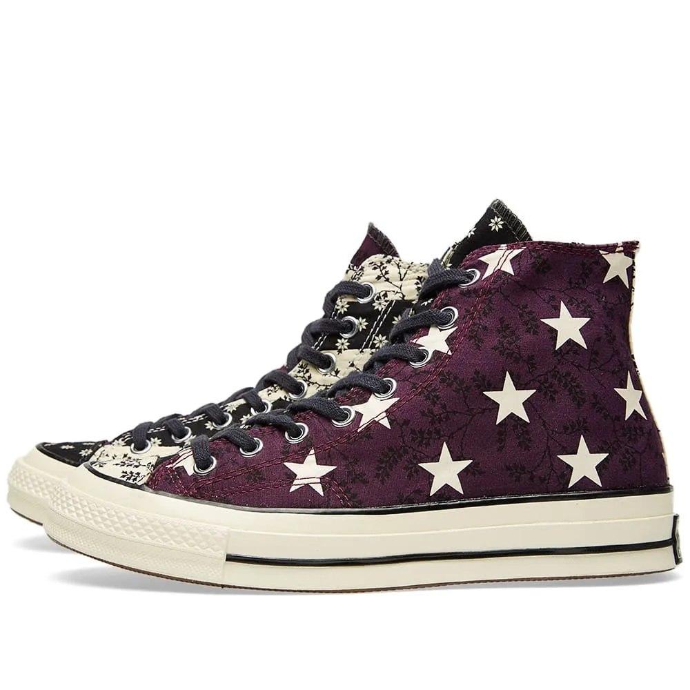 Converse 1st String Chuck Taylor 1970s HiRed Flag Calico