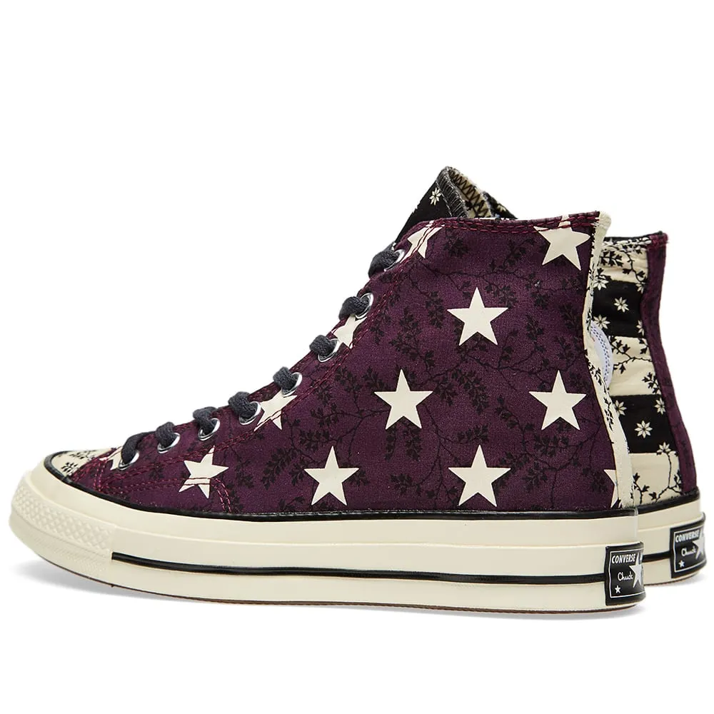 Converse 1st String Chuck Taylor 1970s HiRed Flag Calico