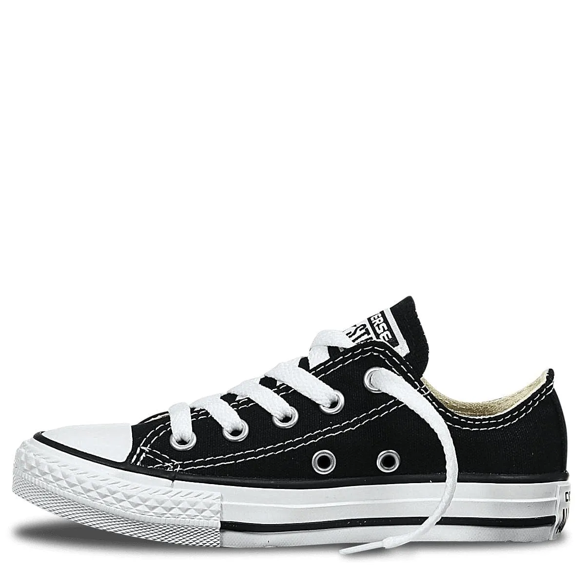 CONVERSE KIDS CHUCK TAYLOR ALL STAR LOW TOP BLACK/WHITE SHOE