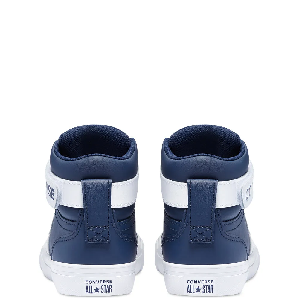 Converse - Kids Pro Blaze Strap High Top Navy