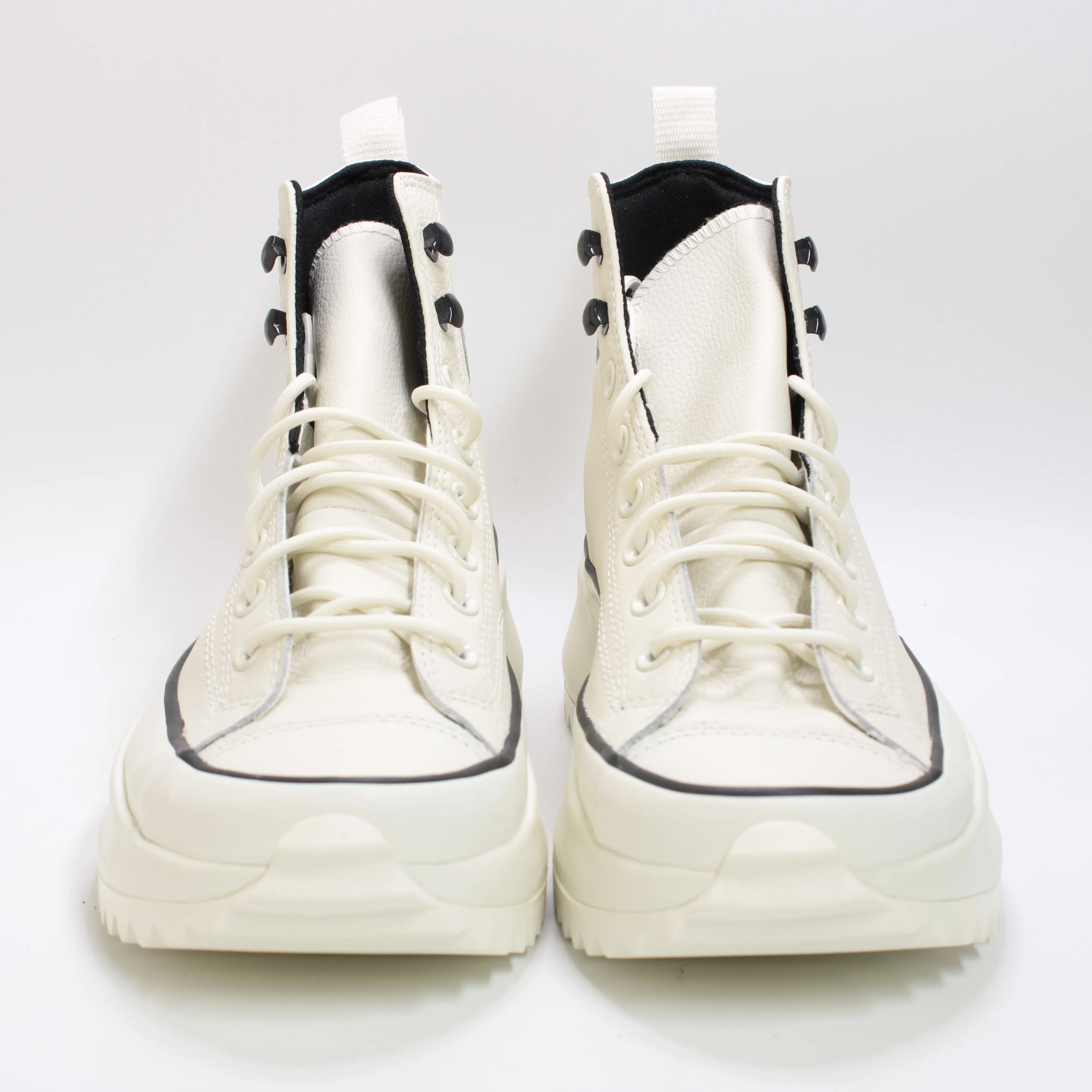 Converse Run Star Hike Trainers Egret Black White