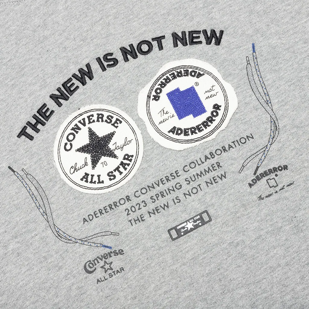 Converse x Ader Error Shapes Crew - Vintage Grey