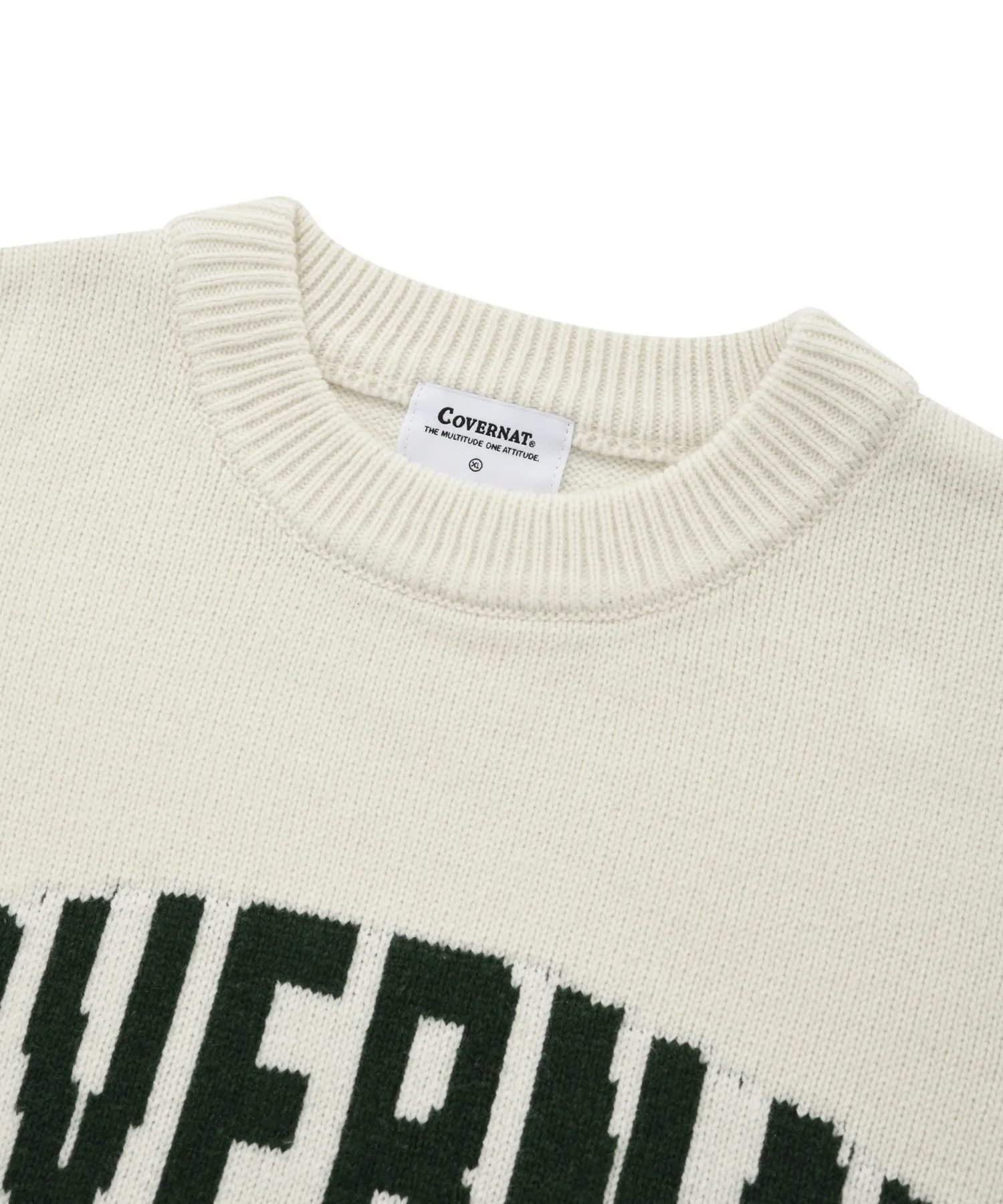 COVERNAT  |[COVERNAT]★arch logo crew neck knit