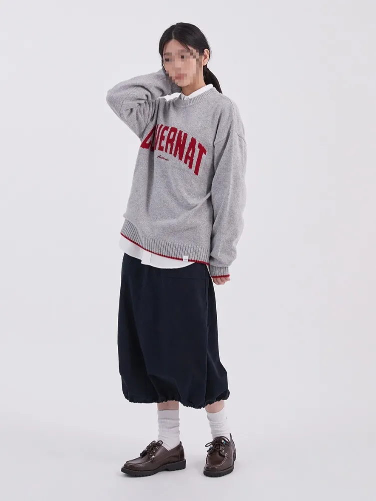 COVERNAT  |[COVERNAT]★arch logo crew neck knit