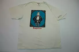 Cowpuccino Vintage 90's Lattees 1993 Oneita Made in USA Single Stitch Coffee T-Shirt