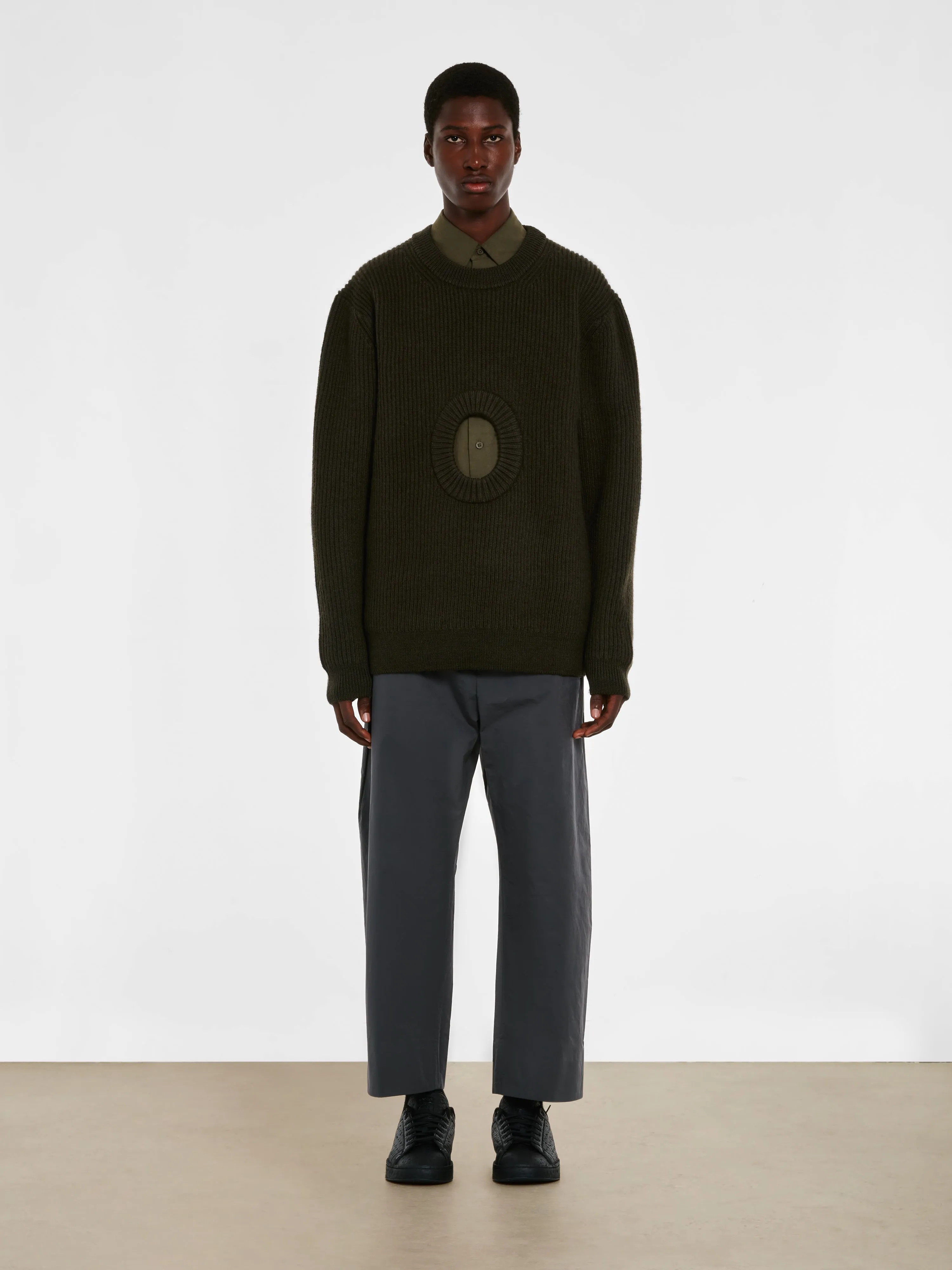 Craig Green - Men's Hole Sweater - (Olive)