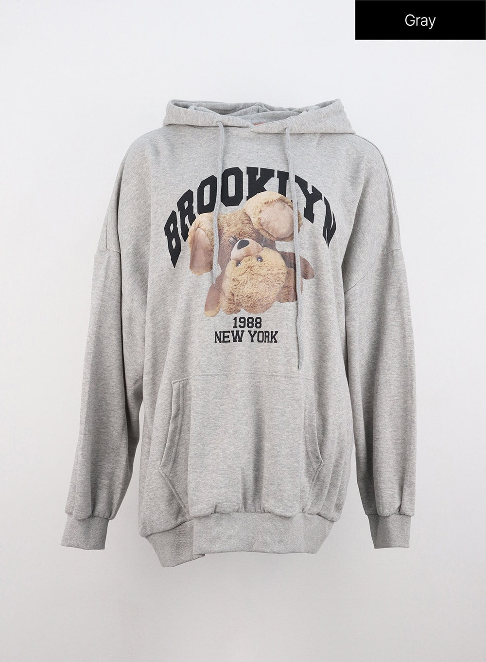 Cute Loose-Fit Graphic Hoodie IO317