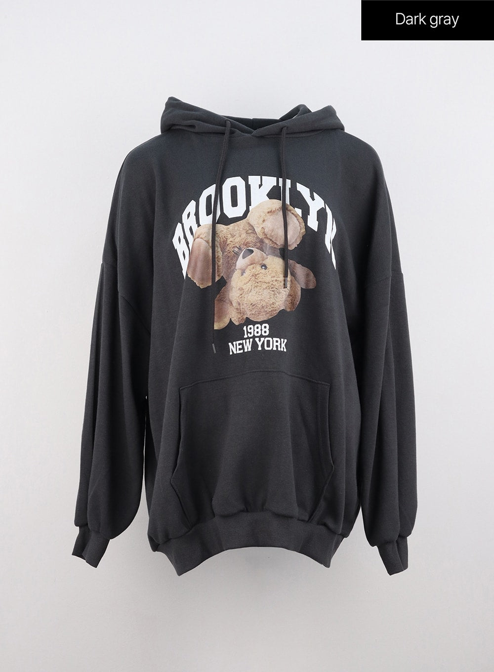 Cute Loose-Fit Graphic Hoodie IO317