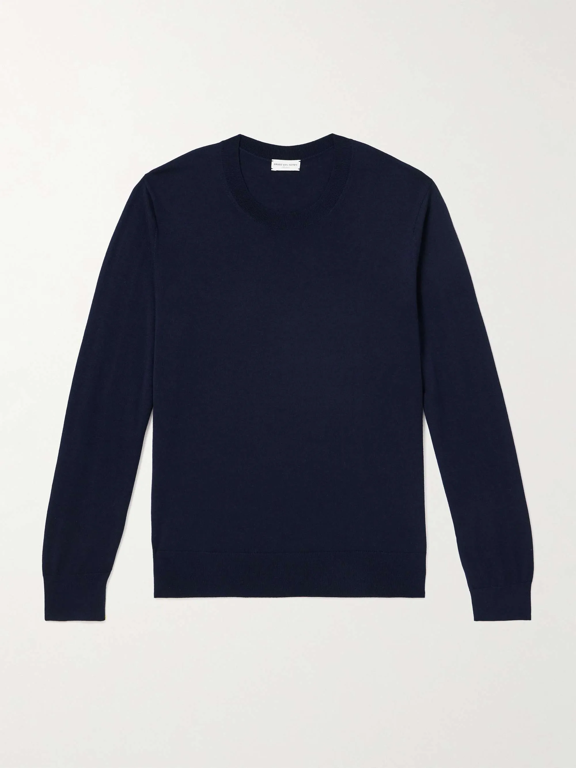 Dries Van Noten  |Crew Neck Wool Street Style Long Sleeves Plain Designers