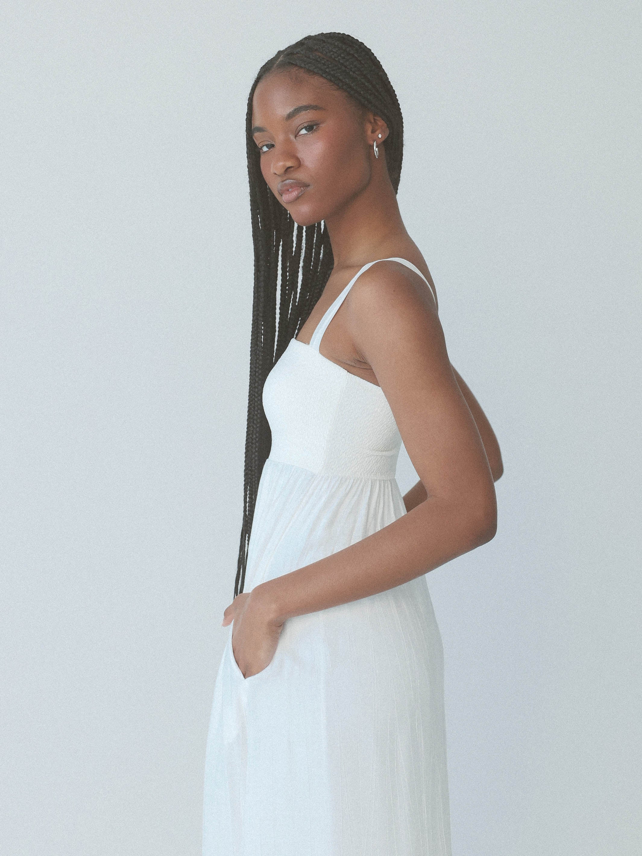 Flowy Tank Midi Brami Dress