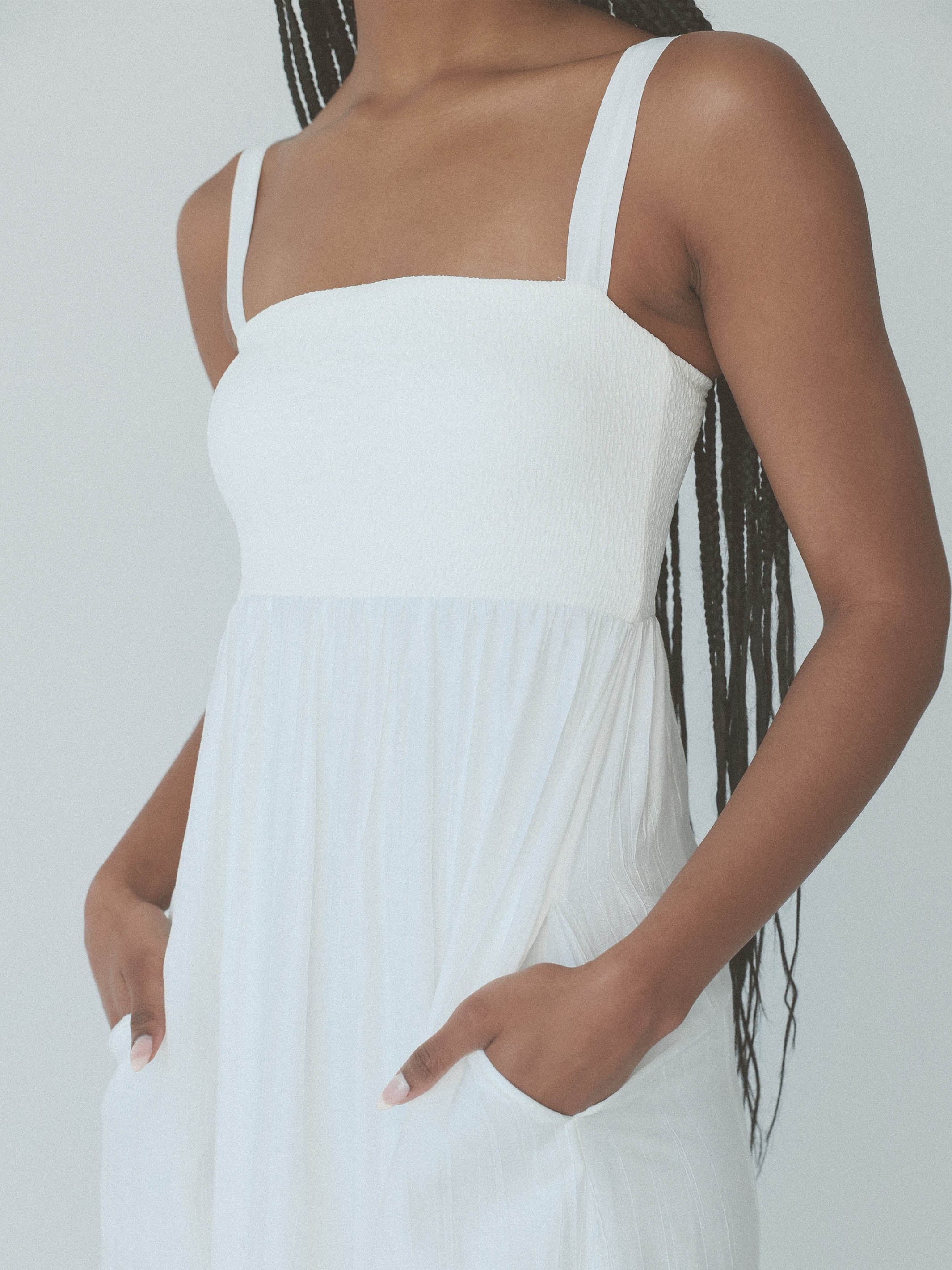 Flowy Tank Midi Brami Dress