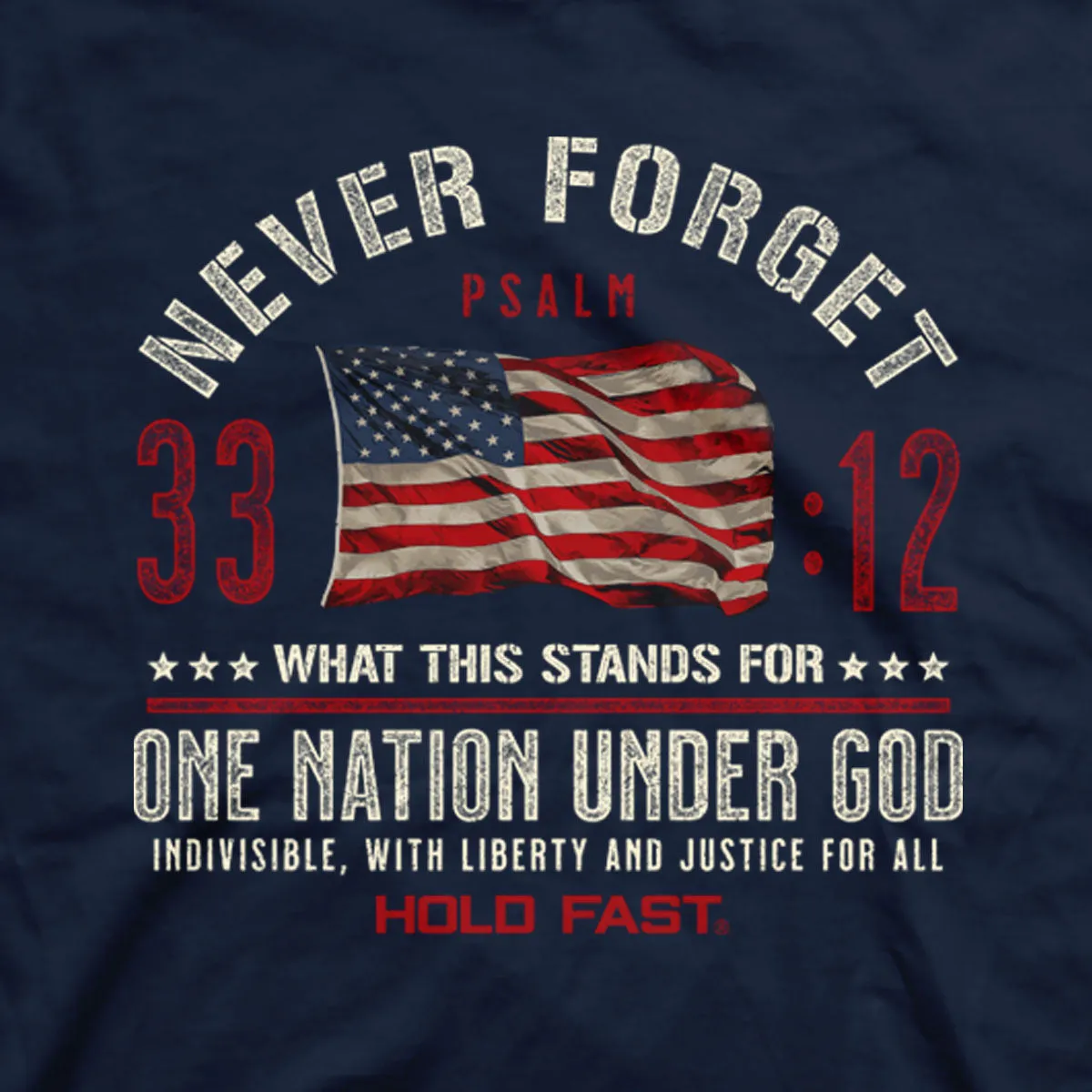 Hold Fast Never Forget USA Unisex T-Shirt