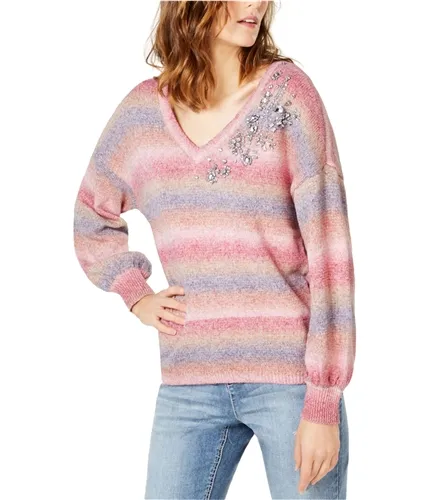 I-N-C Womens Gemstone Pullover Sweater